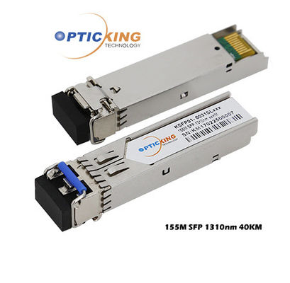 Module optique d'émetteur-récepteur d'Opticking 1310nm 40km 155Mbps SFP